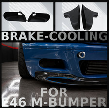 Set f�r Bremsk�hlung Luftf�hrung Bremse vorne Sto�stange BMW E46 M3 M-Paket E46
