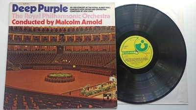 Deep Purple & RPO - Concerto for group and Orchestra, D 19??, white circle, LP