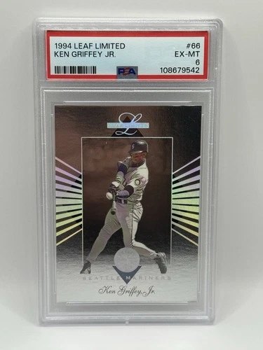 1994 Ken Griffey Jr Leaf Limited #66 Mariners PSA 6