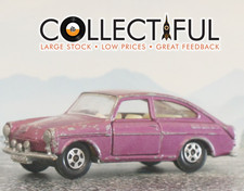 VOLKSWAGEN VW 1600 TL - MATCHBOX SUPERFAST #67 - PURPLE *COMBINE & SAVE* 🔥103