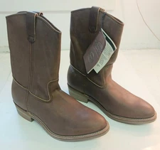 Red Wing Pecos Pull On Work Boots l155-2 Sz 10.5 E. Brand New In Original Box!!