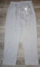 NEW Pro Club 60/40 Blend Sweat Pant - Lt Gray  NO POCKET  4XL FREE SHIPPING