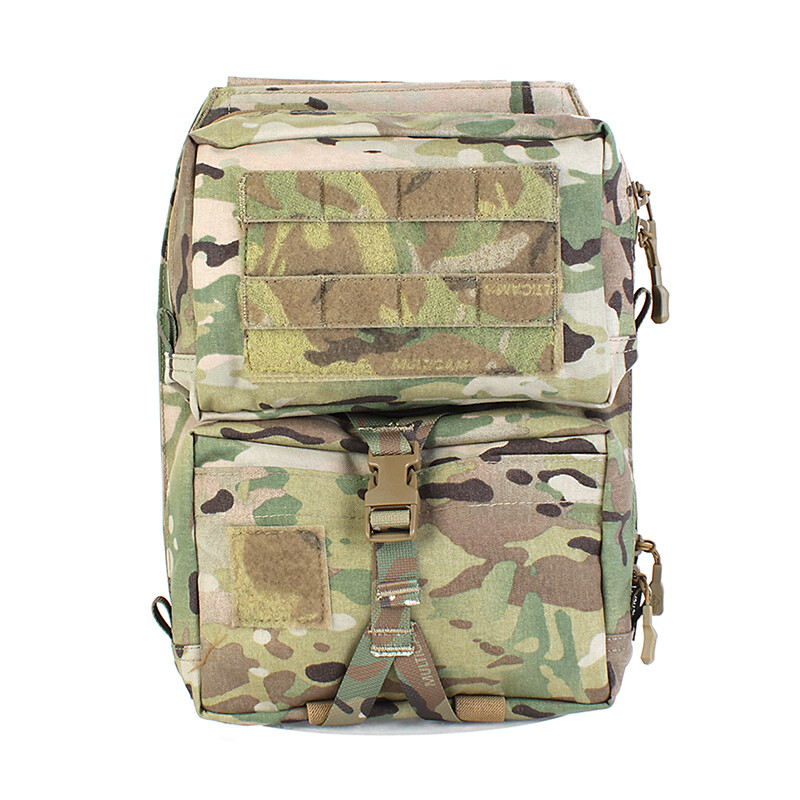 PEW Tactical MOLLE Assault Back Panel Pouch TYPE 1 Mayflower Plate 
