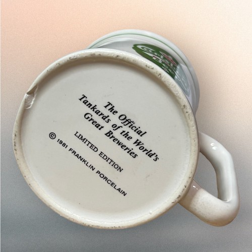 (13) FRANKLIN 1981 & 1985 OFFICIAL TANKARD'S OF THE WORLDS GREAT BREWERIES - Picture 24 of 24