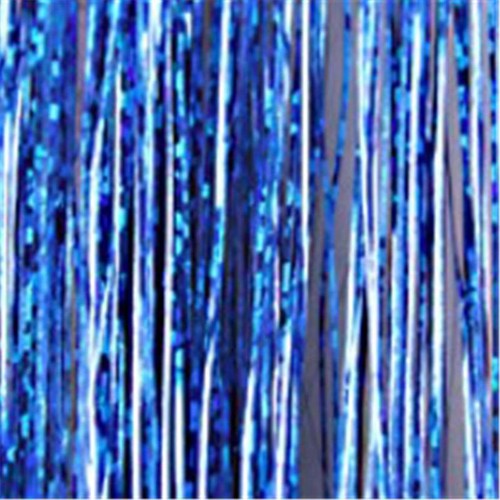Hair Glitter Extensions Long Holographic Tinsel 100cm Laser Dazzles Sparkle - Picture 5 of 27
