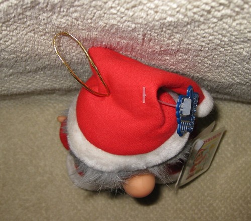 WADSWORTH HOBO ALS WEIHNACHTSMANN, VINTAGE DAUMENLUTSCHSPIELZEUG VON APPLAUSE, MIT ETIKETTEN - Bild 8 von 16