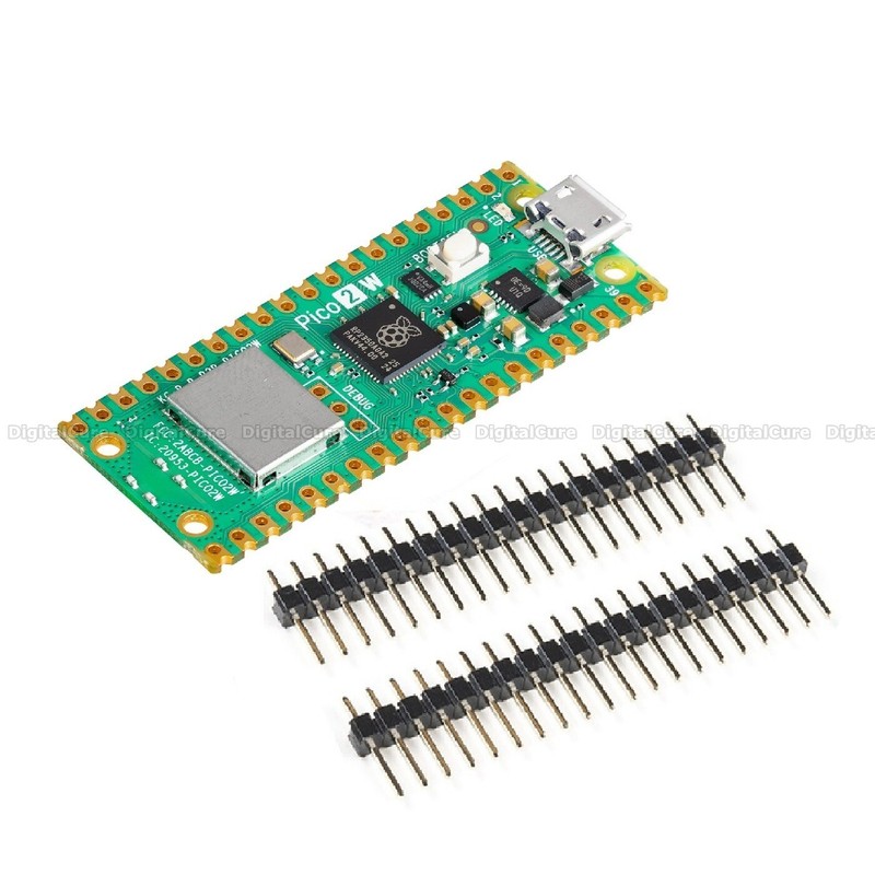 Raspberry Pi Pico 2W 2WH RP2350 WiFi Bluetooth Microcontroller Board