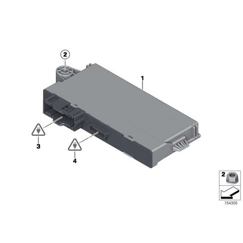 10x Original BMW 61136906054 - Buchsengehäuse 21 POL. 1er 3er 5er 6er X5 X6 ... - Bild 3 von 3