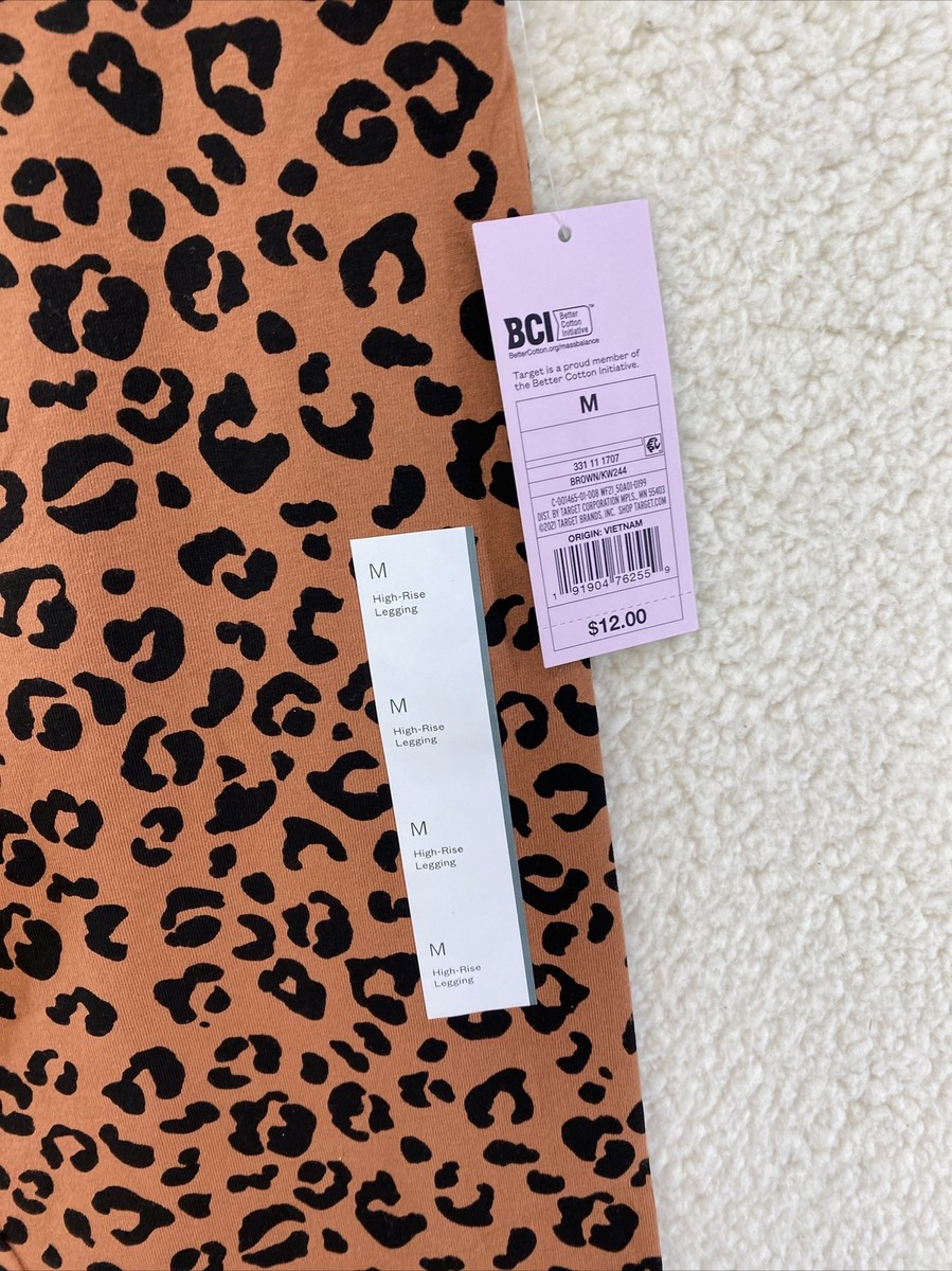 Women's High-Waisted Classic Leggings Wild Fable Jaguar Spots