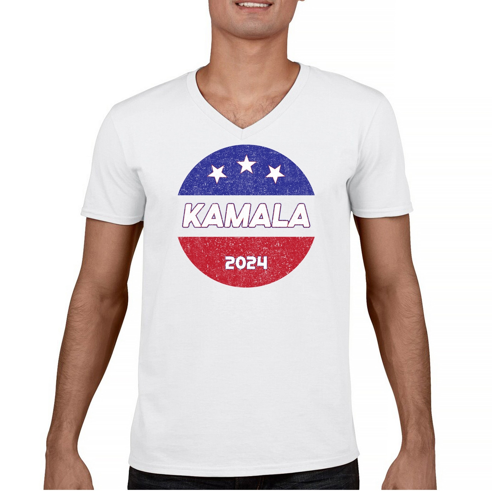 ALTRA Maglietta collo a V Kamala 2024 I'm Speaking Let's Win This Madam President 47