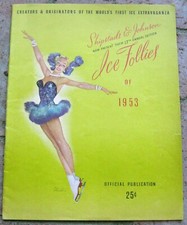 1953 Ice Follies Program Ice Skating Figure Skating