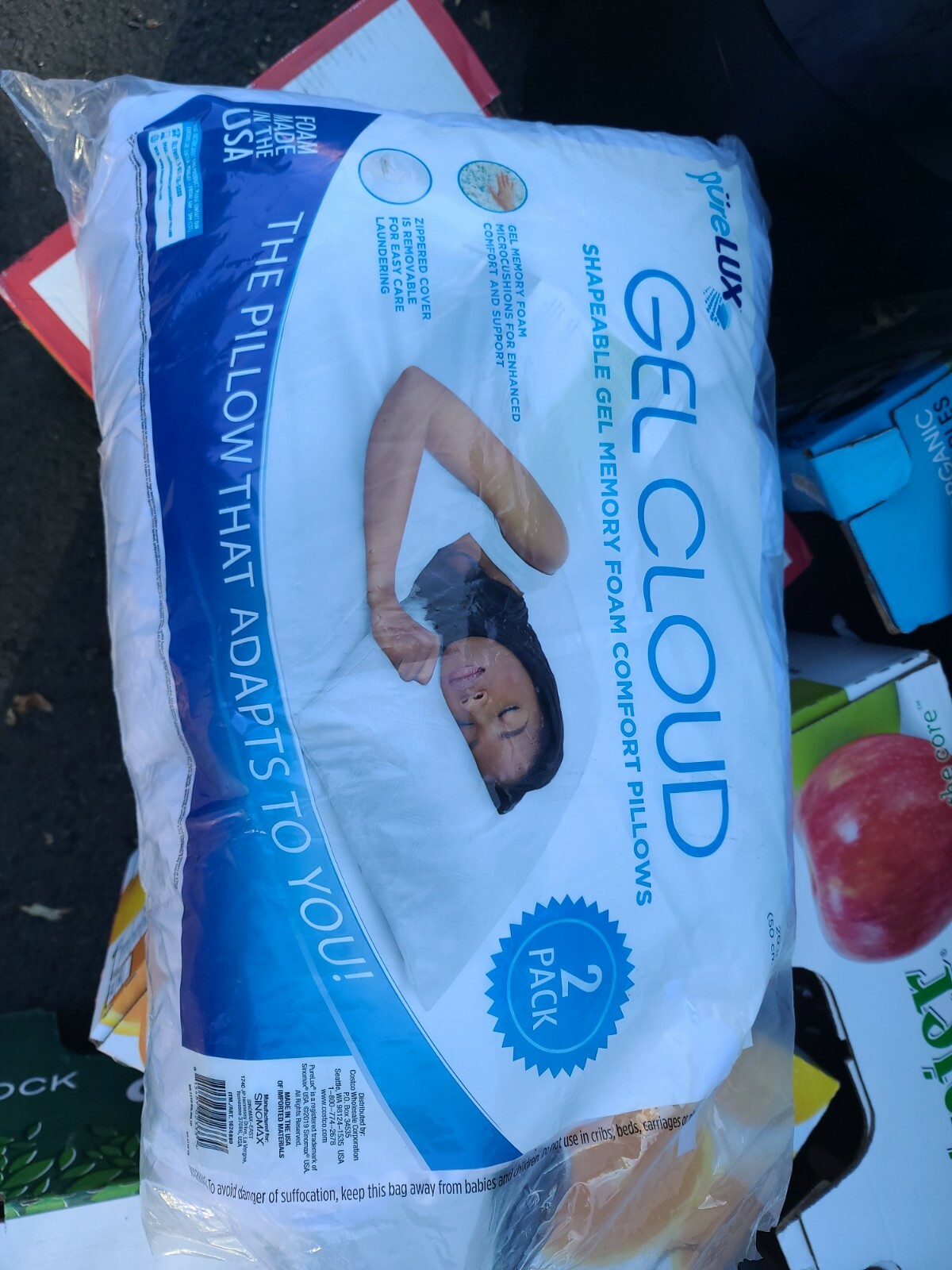 Cooling Gel Pillow Sinomax Pillow Costco Vibe Cooling Gel Infused