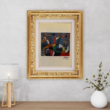 Joan Miró Original signed Print, COA and Appraisal for $3,500 USD*.