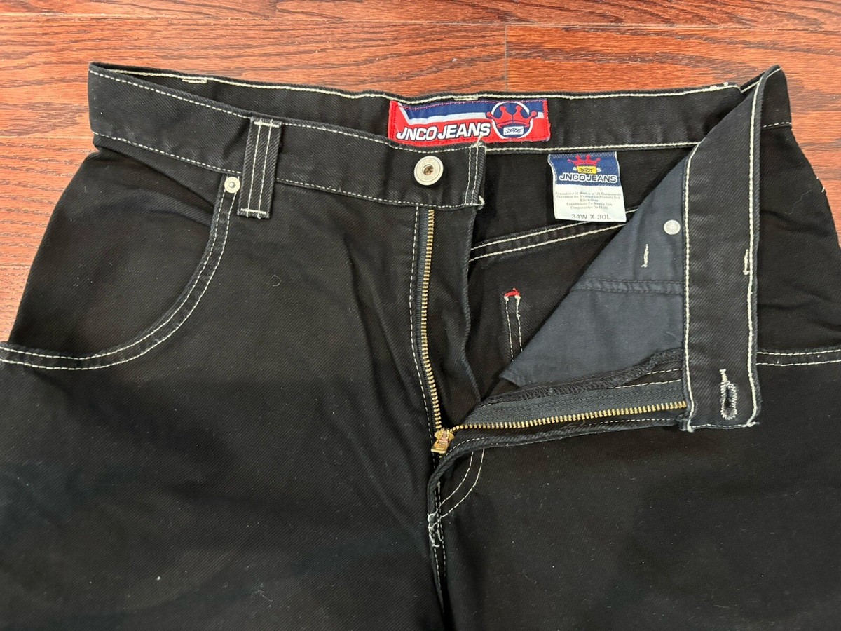 JNCO JEANS baggy jeans 34×30 Vintage JNCO Jeans 34x30 Baggy Skater Jeans Pants 90-00s Jnco