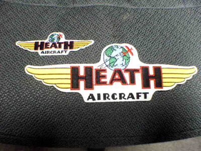 HEATH Aircraft Jacket - Jump Suit Patch Set of Two 1920s - 1930s