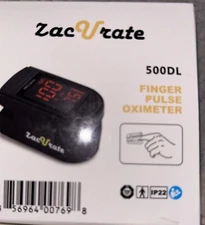 Zacurate Pro Series 500dL Fingertip Pulse Oximeter - Black