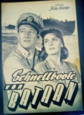 They were Expendable 1956 John Wayne  original movie program  Austrian