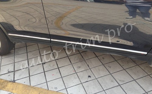 Chrome Side Door Body Molding Cover Trim For 2014-2018 Nissan X-Trail Rogue T32 - Picture 3 of 8