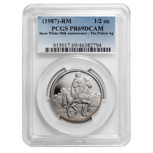 2024 P125 PCGS MS70 AUSTRALIA 1/2 oz Silver Year of the Dragon