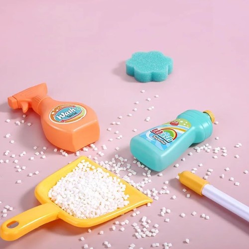 YSAMAX Trolley Cleaning Accessories Playset, Role Play, Pretend Children Playset - Picture 5 of 7