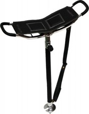 Eurohunt leichter Sitzstock mit Sitzfläche aus Leder bis 100 kg