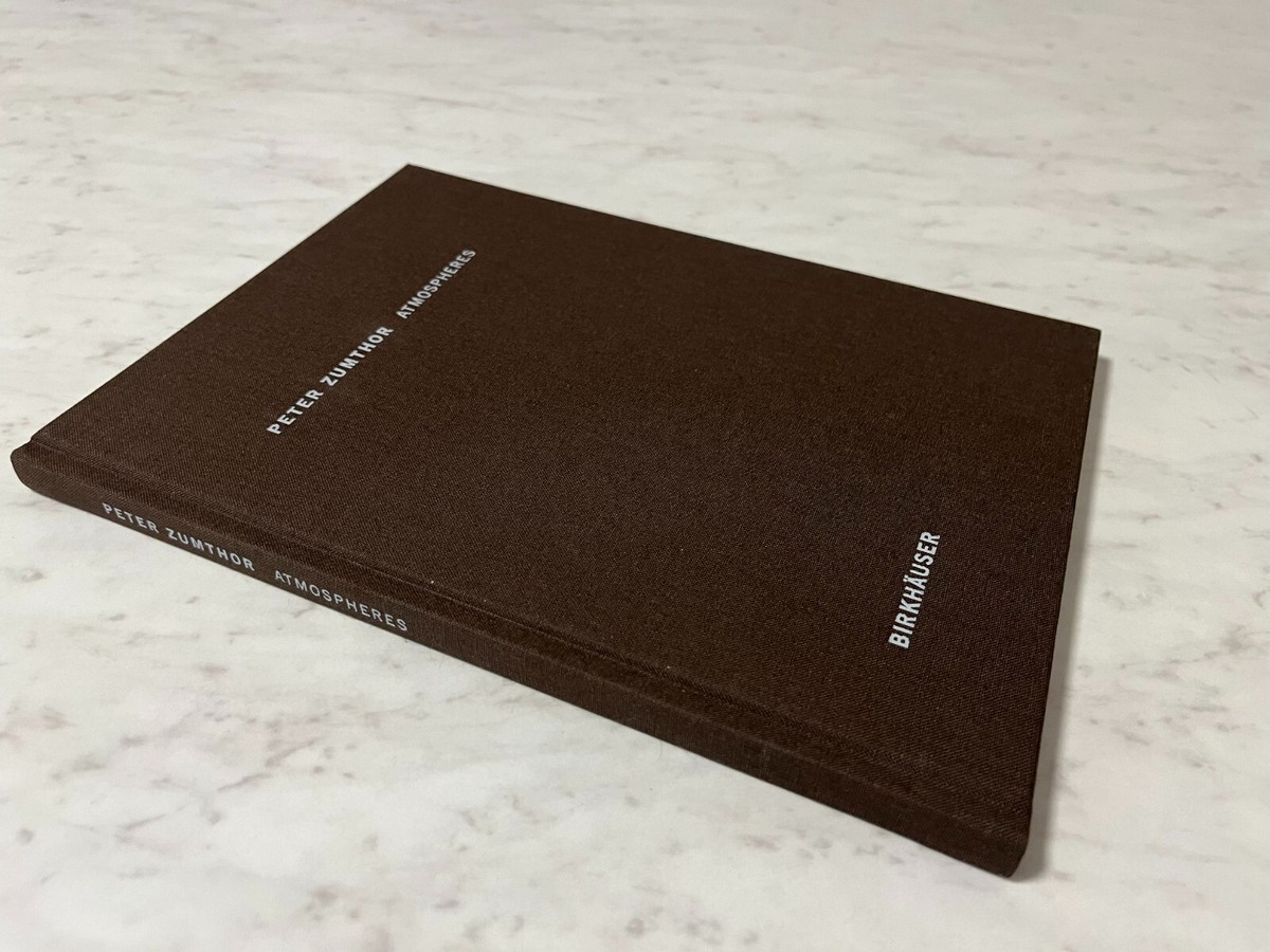 PETER ZUMTHOR 全集 Thinking Architecture and Atmospheres by Peter Zumthor | eBay