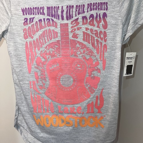 WoodStock Womens Gray T-Shirt Size XS1 - Picture 7 of 7