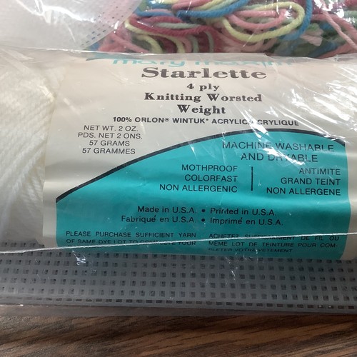 Mary Maxim Plastic Canvas FLORAL Needlepoint Bath Kit 47066 Kleenex TP Soft-Soap - Picture 7 of 15