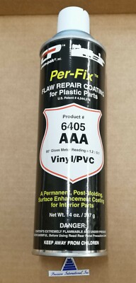 Per-Fix Flaw Repair Coating for Plastic Parts 6405 AAA Vinyl/PVC  =12 pack=