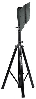 Rockville RVES05 Tripod DJ Speaker Stand+Quik Lok 9-40 in. TV Flat Screen Mount