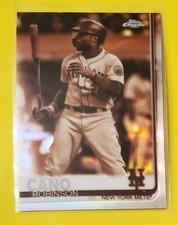 2019 Topps Chrome Sepia Refractors #193 Robinson Cano - New York Mets