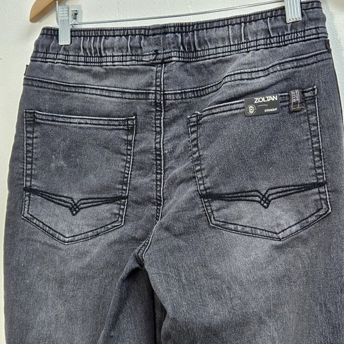 Buffalo David Bitton Zoltan Jeans Boys 18/20 Extra Large Black Straight Pants - Picture 5 of 12