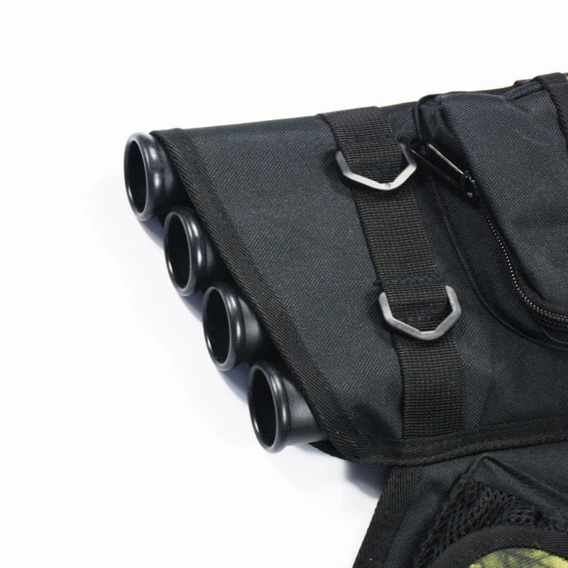 Archery Arrow Quiver Back Bag 4 Tubes Belt Waist Shoulder Hip Pouch Bow Holder - Image 4 of 4
