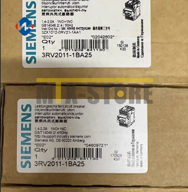 1PC Brand New Siemens 3RV2011-1BA25  Circuit Breaker