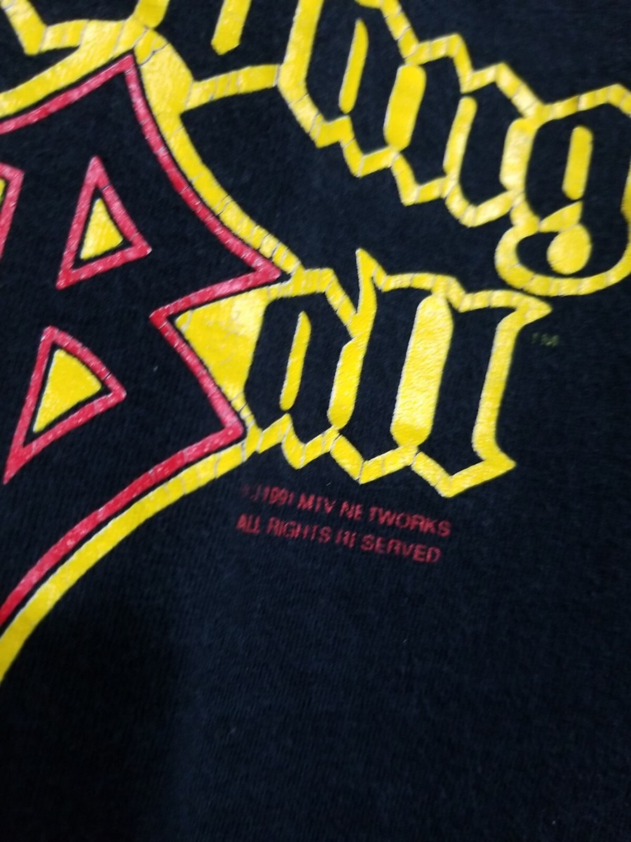 90年代 ヴィンテージ Tシャツ エムティービー・ヘッドバンガーズ・ボール XL Vintage HeadBangers Ball MTV Shirt Size xl 1991 | eBay