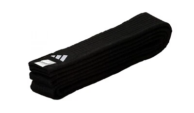 adidas Gürtel schwarz Judo Karate Ju-Jutsu Taekwondo - 40 mm - Budogürtel - Bild 1 von 2