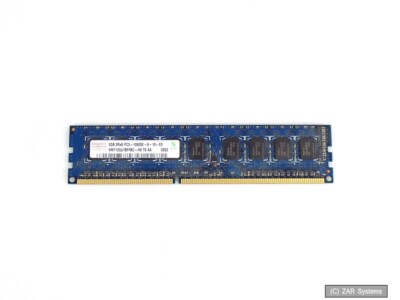 2GB Hynix HMT125U7BFR8C-H9 PC3-10600E DDR3-1333 CL9 Ram ECC Unbuffered DIMM, 1A