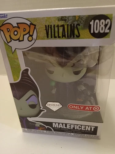 Funko Pop Disney Villians Maleficent Target Diamond Collection New 1082 READ