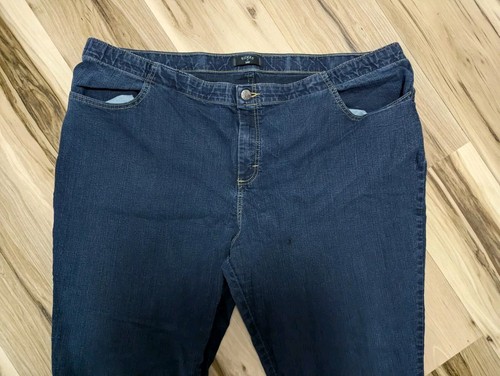 Women's Jeans Lee Riders Size 24W Straight Leg (Measures 44x31) - Picture 3 of 7