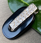 Art Deco Vintage Diamond Pendant 14K 18K Gold Onyx Estate Fine Jewelry Pre-Owned