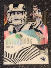2019 Panini Illusions Astounding Gold Jared Goff /399