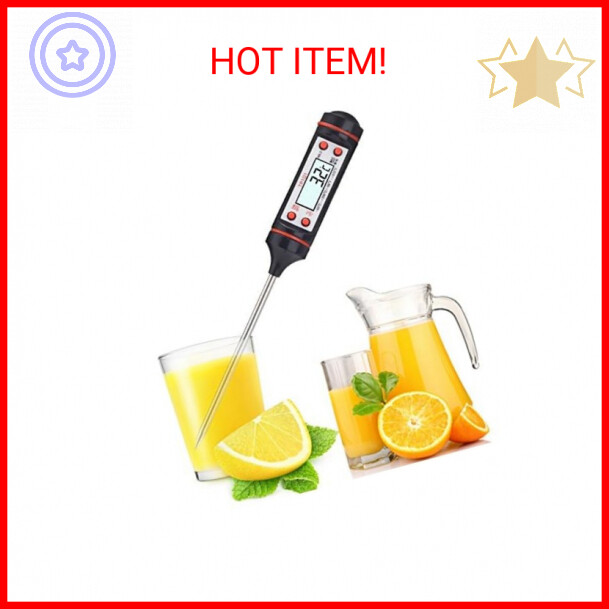 Meat Thermometer,Instant Read Digital Cooking Thermometer,Electronic Food Thermo-image