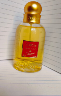 FRAGONARD WOMENS 100 ML 3.3 fl. oz Eau de toilette CAPUCINE DISCONTINUED RARE