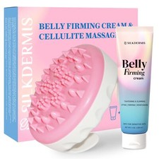 Belly Firming Cream with Anti-Cellulite Massager: Skin Tightening Cream