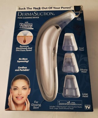 NEW - DermaSuction Pore Cleaning Device