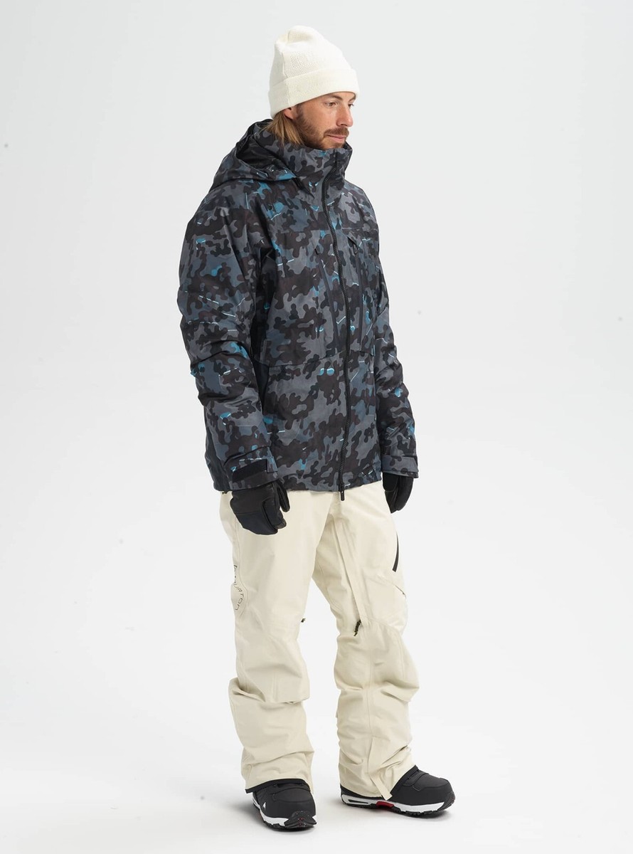 Burton AK 2L Swash GoreTex Jacket | Small | Blue Slate Camo Burton AK 2L Swash GoreTex Jacket | Small | Blue Slate Camo