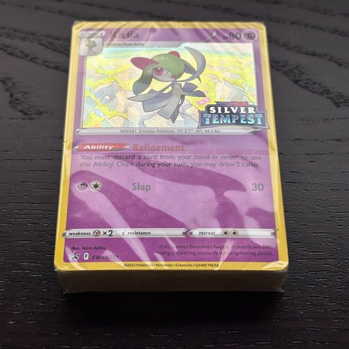 Pokemon Kirlia SWSH271 Build & Battle Silver Tempest Kit Deck Promo SEALED - Bild 2 von 3