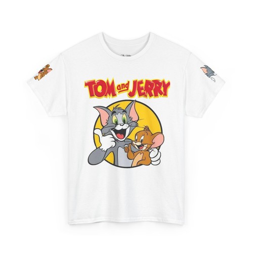 Tom & Jerry Character Heavy Cotton T Shirt  - Picture 4 of 5