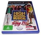 High School Musical Sing It Singstar PS2 PAL  *Complete*