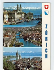 Postcard Zürich, Switzerland